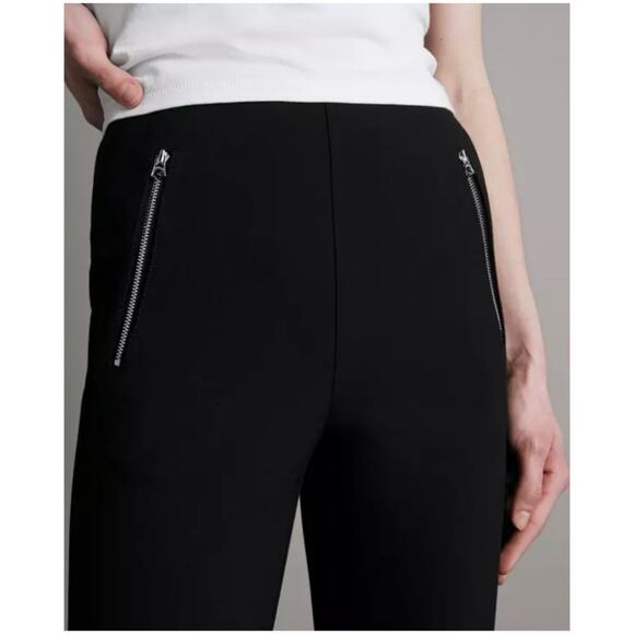 Rag & Bone Women’s Sz XS Dark Navy Simone Sport Pants Drawstring Ankle Zip - Picture 2 of 16